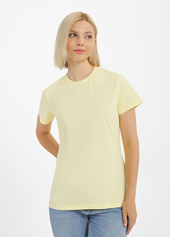 Светло-желтая летняя футболка Promin