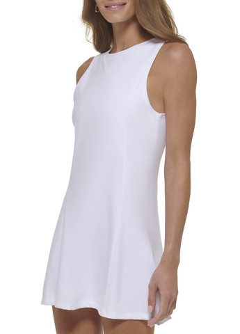 Білий спортивна сукня сукня-майка DKNY однотонна