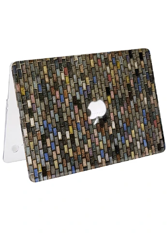 Чехол пластиковый для Apple MacBook Pro 13 A1706 / A1708 / A1989 / A2159 / A1988 Кирпичный фон (9648-2519) MobiPrint (218867596)