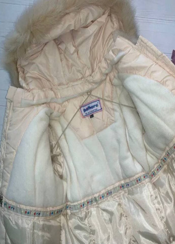 Молочный комплект (куртка, полукомбинезон, варешки) Palhare