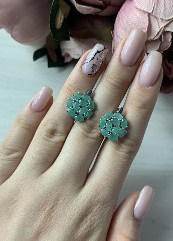 Сережки Silver Flame (181093108)