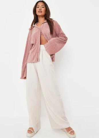 Рожево-коричнева блуза Missguided