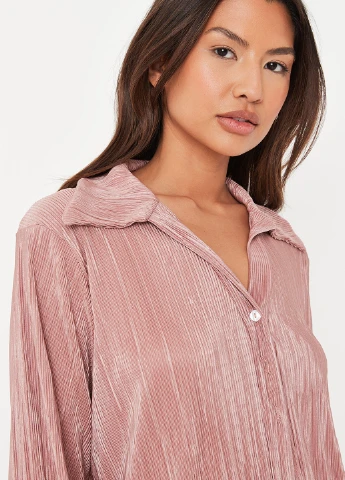 Рожево-коричнева блуза Missguided