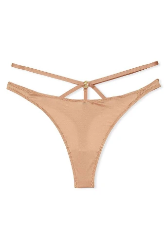 Бежевый демисезонный комплект (бюстгальтер, трусики) Victoria's Secret