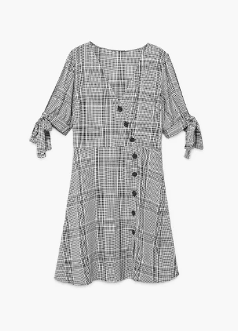 Черное кэжуал платье Mango однотонное