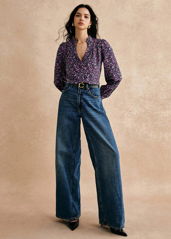 Комбінована блуза SHEIN