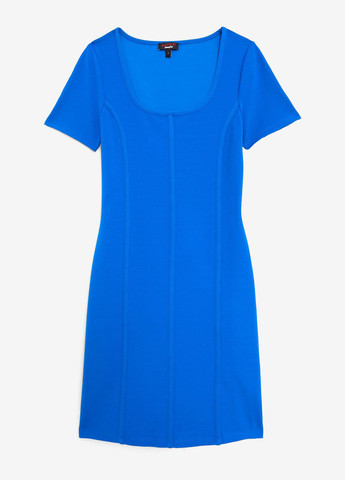 Светло-синее кэжуал платье Jennyfer однотонное