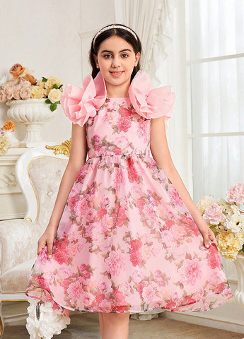 Світло-рожева сукня SHEIN (325533809)