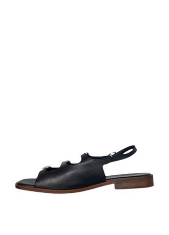 Черные босоножки Lonza с ремешком