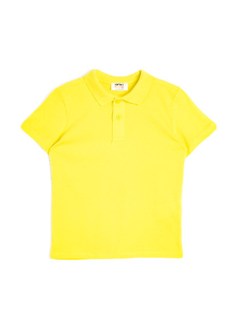 Желтая детская футболка-футболка для мальчика KOTON однотонная