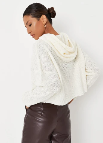 Белый зимний свитер Missguided