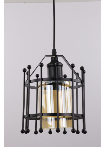 Люстра потолочная подвесная в стиле LOFT (лофт) 12366/1-bk Черный 35х19х19 см. Sunnysky (253527878)