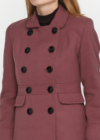 Рожево-коричневе демісезонне Пальто London design