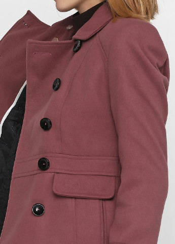 Рожево-коричневе демісезонне Пальто London design