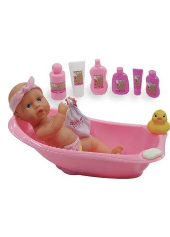 Ігровий набір Лялька з набором для купання (8855G) Dolls World (255665331)