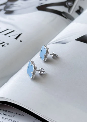 Сережки Silver Flame (295365794)