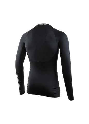 Чорна футболка m np df tight top ls Nike
