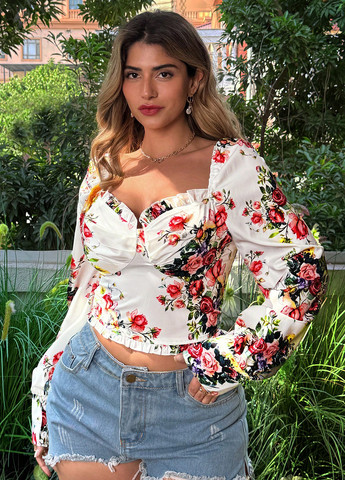 Біла блуза SHEIN