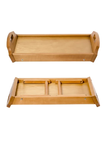 Столик для завтрака из натурального дерева 55x32см (ольха) HouseWood (241229986)