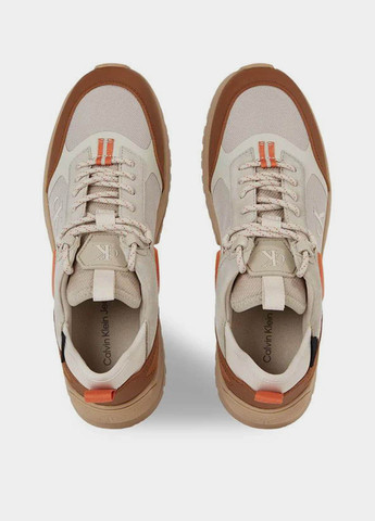 Бежевые демисезонные кроссовки Calvin Klein