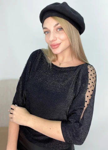 Чорна блузка Inedit
