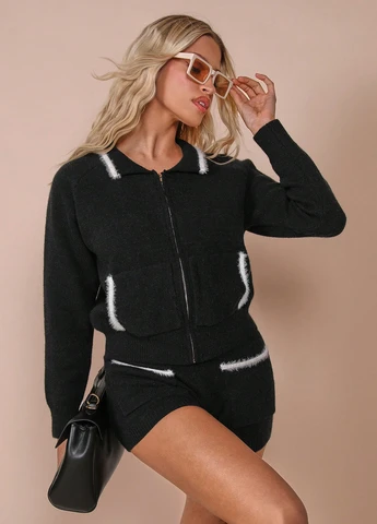 Костюм (кардиган, шорты) SHEIN (367436379)