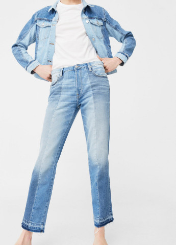 Джинси Mango блакитні джинсові