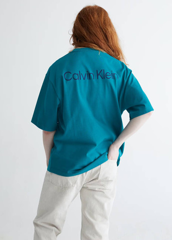 Бирюзовая футболка Calvin Klein