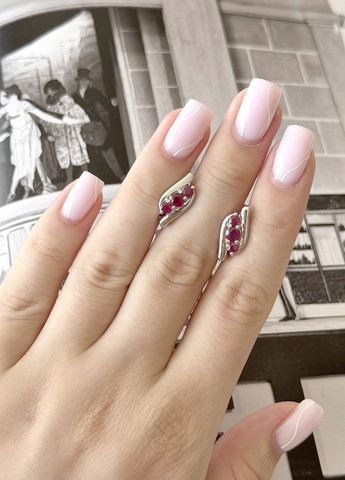 Сережки Silver Flame (301048059)