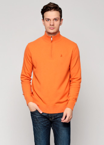 Оранжевый демисезонный свитер хомут River Woods