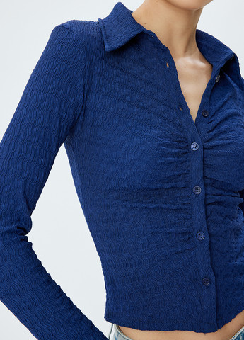 Синяя блуза KOTON