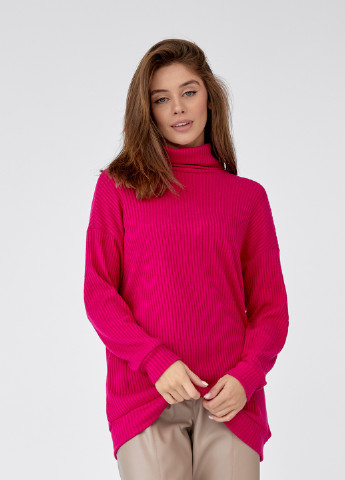 Малиновый демисезонный свитер SL-ARTMON