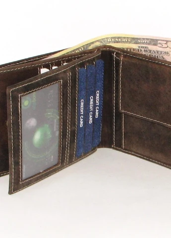 Кошелек мужской N4-HT BROWN Forever young (253933558)