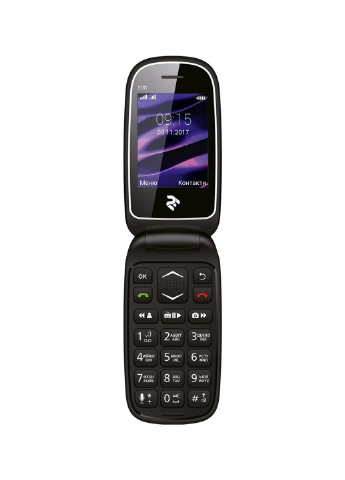 Мобильный телефон (708744071101) 2E 2E E181 Dual Sim Red красный