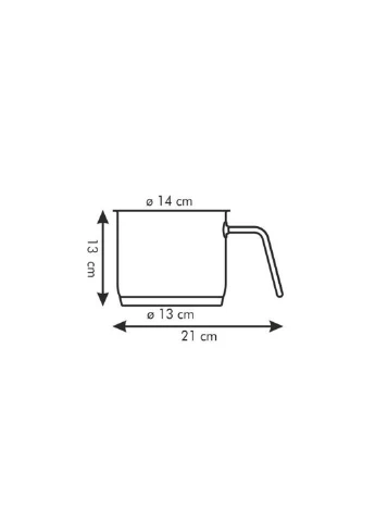 Ковш для молока Home Profi 14см 1,8л Tescoma (254453873)