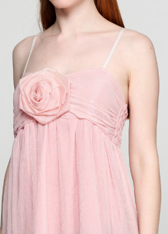 Розовое кэжуал платье MNG однотонное