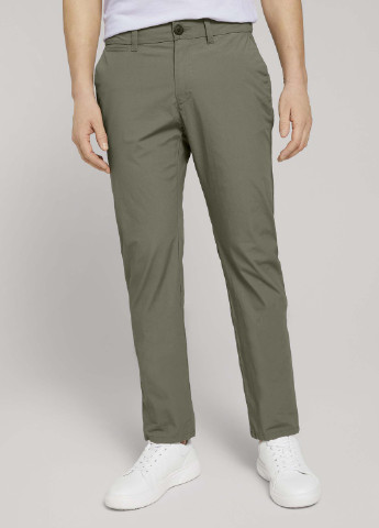 Зеленые демисезонные брюки Tom Tailor