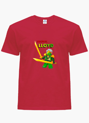 Червона демісезонна футболка дитяча ллойд гармадон лего ніндзяго (lloyd montgomery garmadon lego ninjago masters of spinjitzu) (9224-2641) MobiPrint