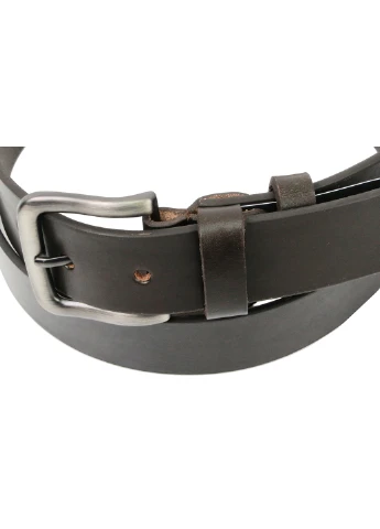 Мужской кожаный ремень 122-142х3,8 см Skipper (233420721)