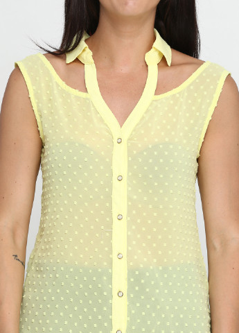 Желтая летняя блуза Zarga