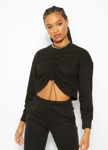 Черный демисезонный свитер Boohoo