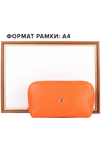 Жіноча шкіряна косметичка 18х11х6,5 см Desisan (252414784)
