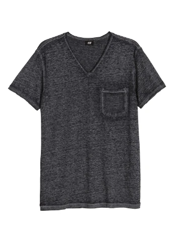 Темно-серая футболка H&M