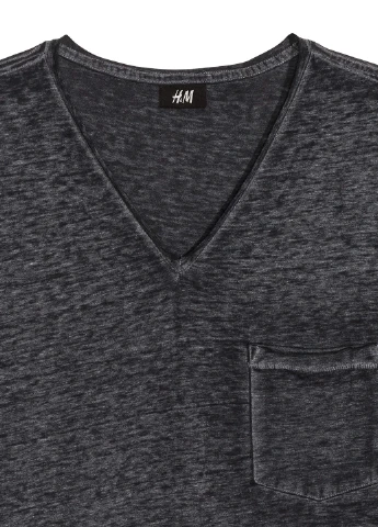 Темно-серая футболка H&M