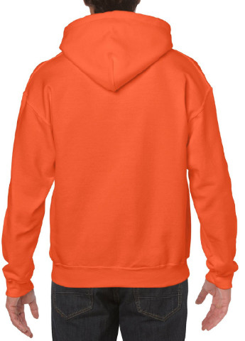 Худі чоловіче однотонне помаранчеве Gildan Heavy Blend (251143819)