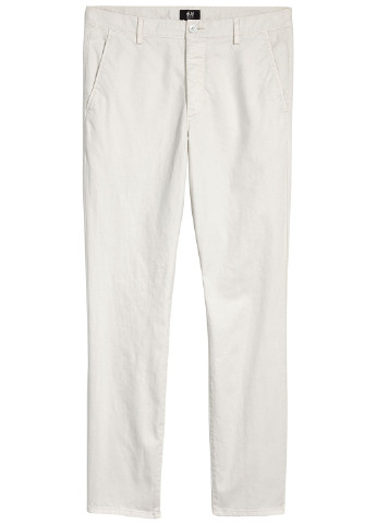 Светло-бежевые кэжуал демисезонные чиносы брюки H&M