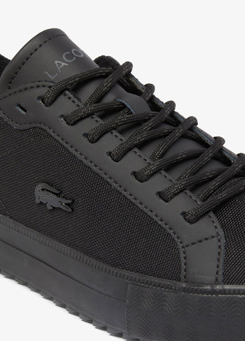 Кроссовки Lacoste Powercourt чёрные демисезоны (329694577)