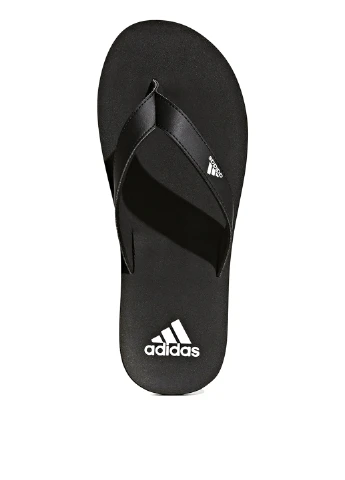 Черные кэжуал шлепанцы adidas