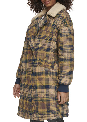 Комбіноване зимнє Пальто двобортне Levi's