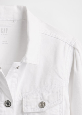 Белая демисезонная куртка Gap